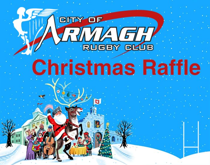 Christmas Raffle – Purchase tickets here – City of Armagh Rugby Club